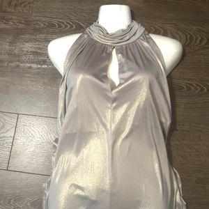 Body Corps High neck sleeveless evening top